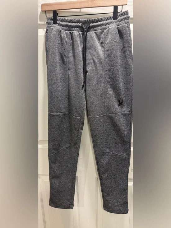 NWT Men’s Spyder Active Jogger Grey-Small - Picture 2 of 16